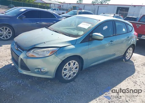 2012 Ford Focus Se из США, поврежденный, VIN 1FAHP3K27CL299848